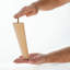 Base de pieds de meuble espresso, paquet de 4-88710931