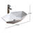 Modern Vitreous China Specialty Vessel Bathroom Sink