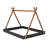 Tent Floor Bed With Triangle Structure