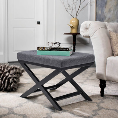 Linen Upholstered Bench