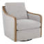 Fauteuil demi-tonneau pivotant surdimensionné Grayton-104838898