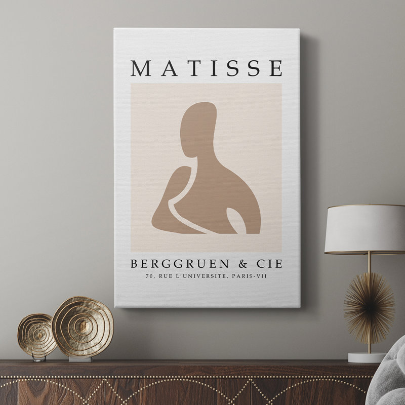 Matisse Cccxl, reproduction d'art encadrée sur mesure, galerie Cavas, H 12 po x l 8 po