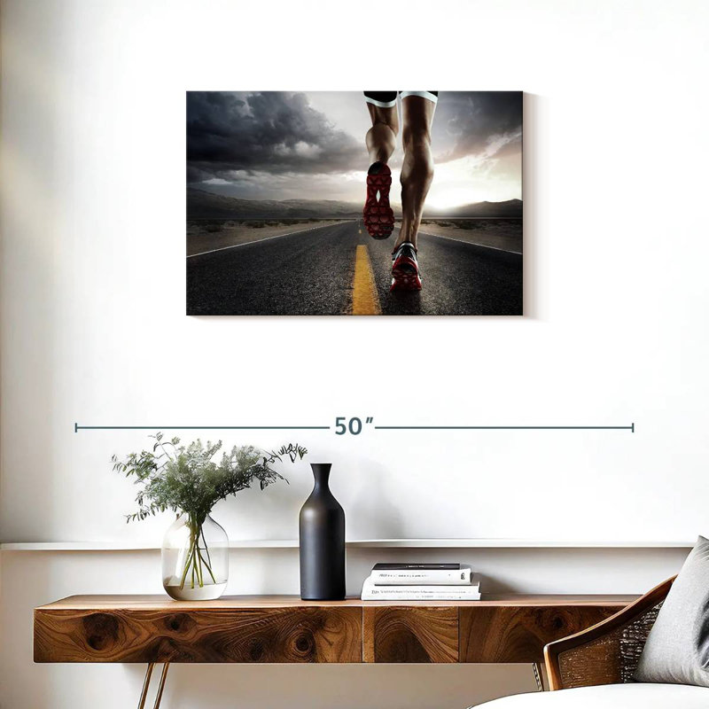 Sireci Highway Run, 20" H x 30" W