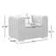 Fauteuil d'appoint confortable en velours à rayures verticales 35,4 po-107634882-119771738
