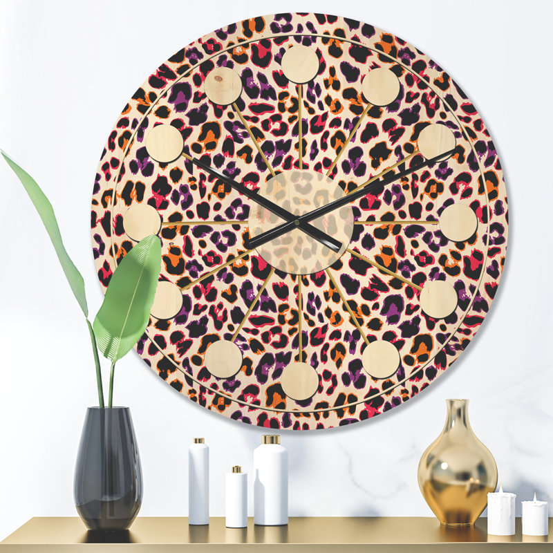 Horloge murale Leopard, Moyenne