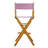 30" Folding Director Chair with Canvas-29340615-19623378