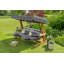 Chaniyah 3 Person Porch Swing with Canopy