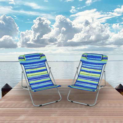 Chaise de plage inclinable Cornette