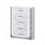 Chest – Marble-Patterned Drawers With LED Side Panels And Metallic Trim For Spacious