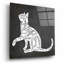 «Cat» par Erin Clark, art mural en verre acrylique-287752702