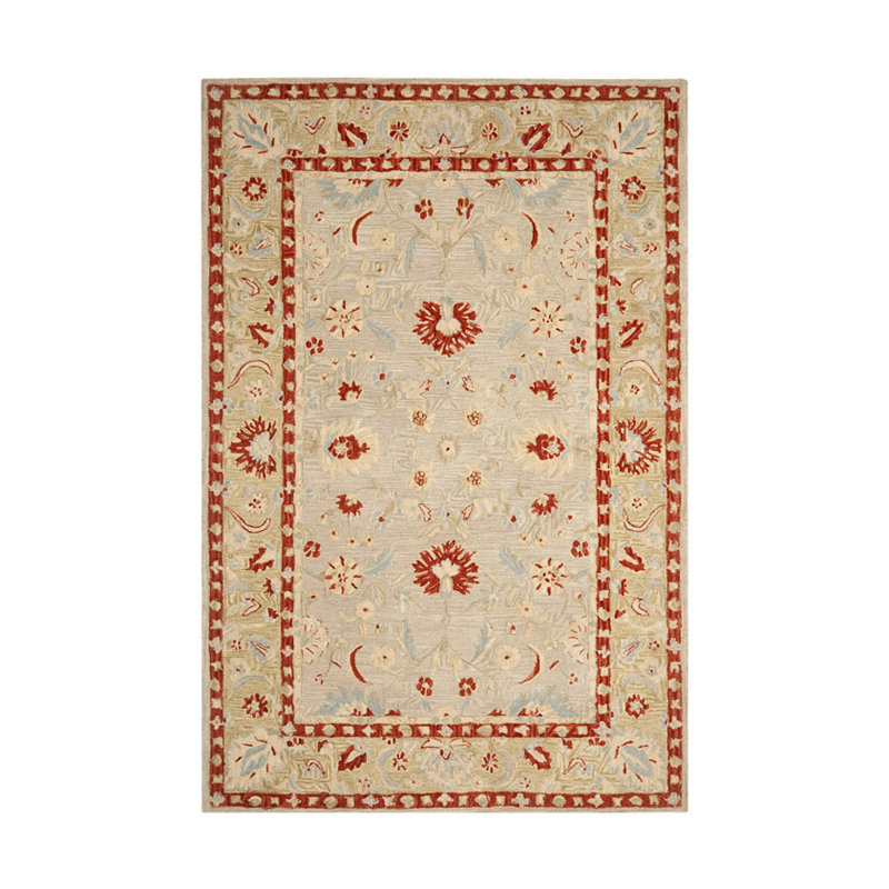 Tingley Hand Tufted Wool Pile Oriental Rug, Rectangle 2' x 3'
