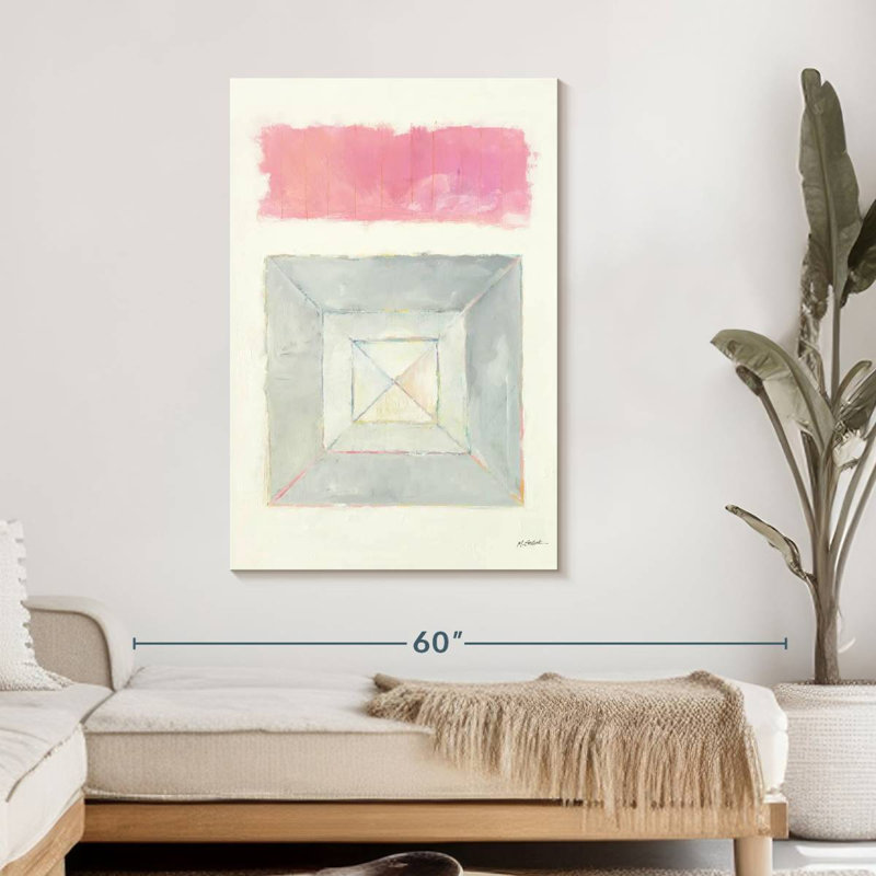 Pale Intersection, 45" H x 30" W
