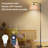 Rattan Floor Lamp Boho Standing Lamp with Remote Control Dimmable