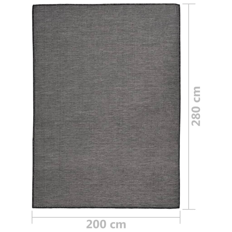 Redrick Solid Colour Hand Woven 200cm X 280cm Area Rug