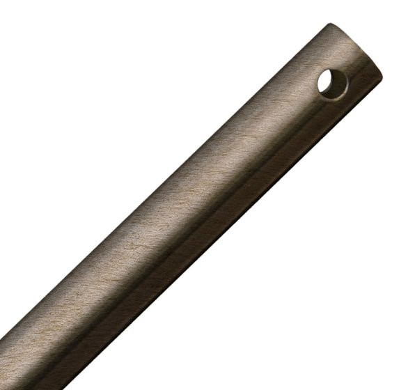Anarkali Ceiling Fan Downrod in Aged Wood, Aged Wood, 36'' H x 0.5'' W x 0.5'' D