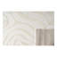 Tapis à motif abstrait crème "Ava"-965105371