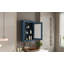 Armoire de rangement murale de 20 pouces avec miroir et tablette réglable pour une salle de bain moderne et peu encombrante