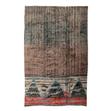 Blue Casablanca Moroccan Wool Rug - 12'10" x 19'10"
