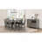 Rustic Gray Counter Height Dining Table