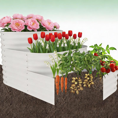 3-In-1 Raised Garden Bed