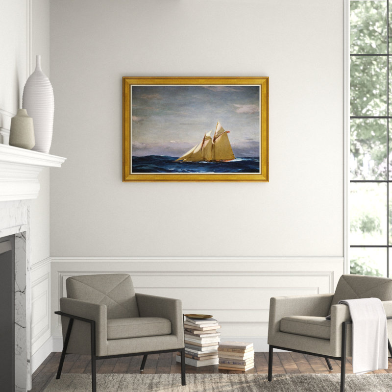 Schooner Giclee On Canvas