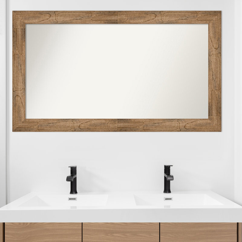 Timmy Solid Wood Wall Mirror, Rectangle, 27.5" x 47.5"