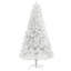 9Ft Tall Artificial Christmas Tree, Unlit Xmas Tree With 2132 Branch Tips, Auto Open, Steel Base, Holiday Décor For Home Office, White-107091621