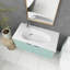 Ensemble de meuble-lavabo mural simple 36 po Zia