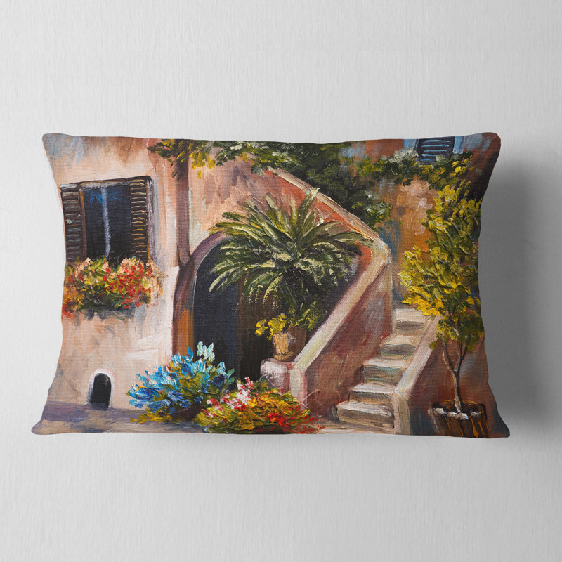 Coussin Landscape, Rectangulaire, 12 po x 20 po