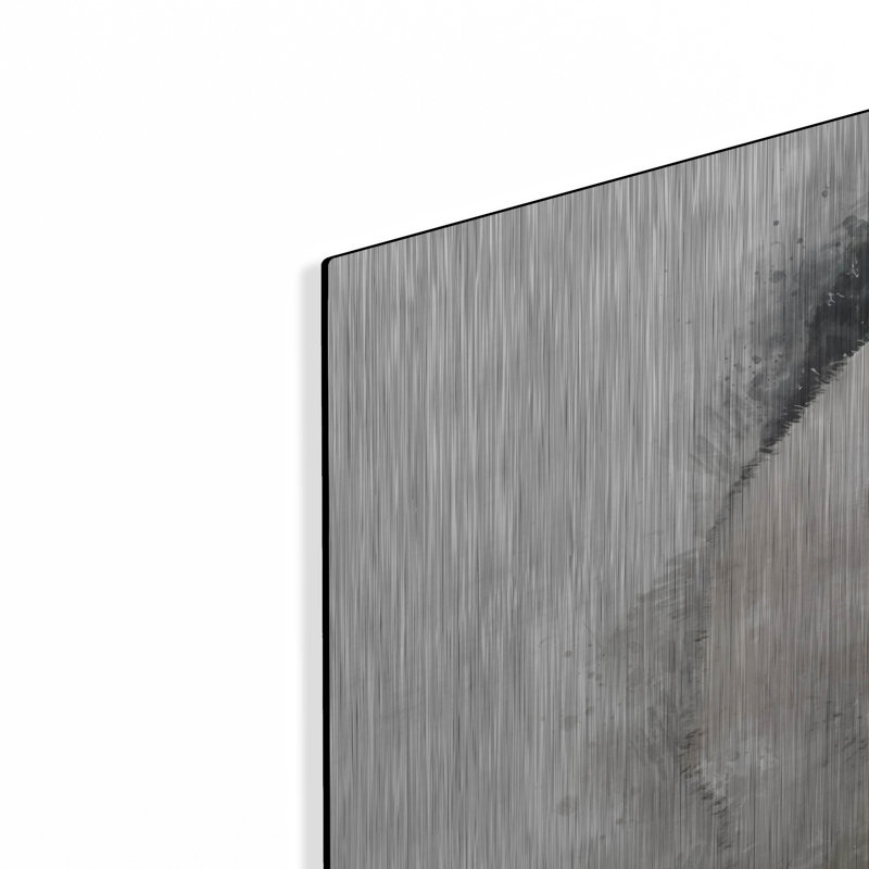 «Panda Love» par Kim Curationa, art mural en métal, 36 po x 24 po, H 24 po x l 36 po