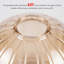 Glass Lamp Shade in Amber-1762952985