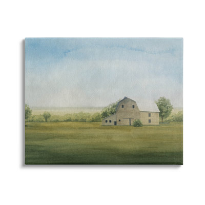 Art mural sur toile de campagne prairie par Grace Popp