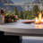 42" Outdoor Propane Fire Table – 50,000 BTU, Hidden Tank Storage, Weather-Resistant Zinc-Aluminum Top & Steel Frame