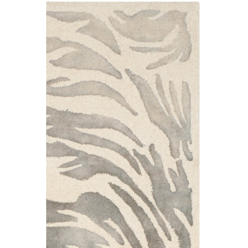 Tapis en laine touffeté à la main Jefferson, Rectangle 8 pi x 10 pi