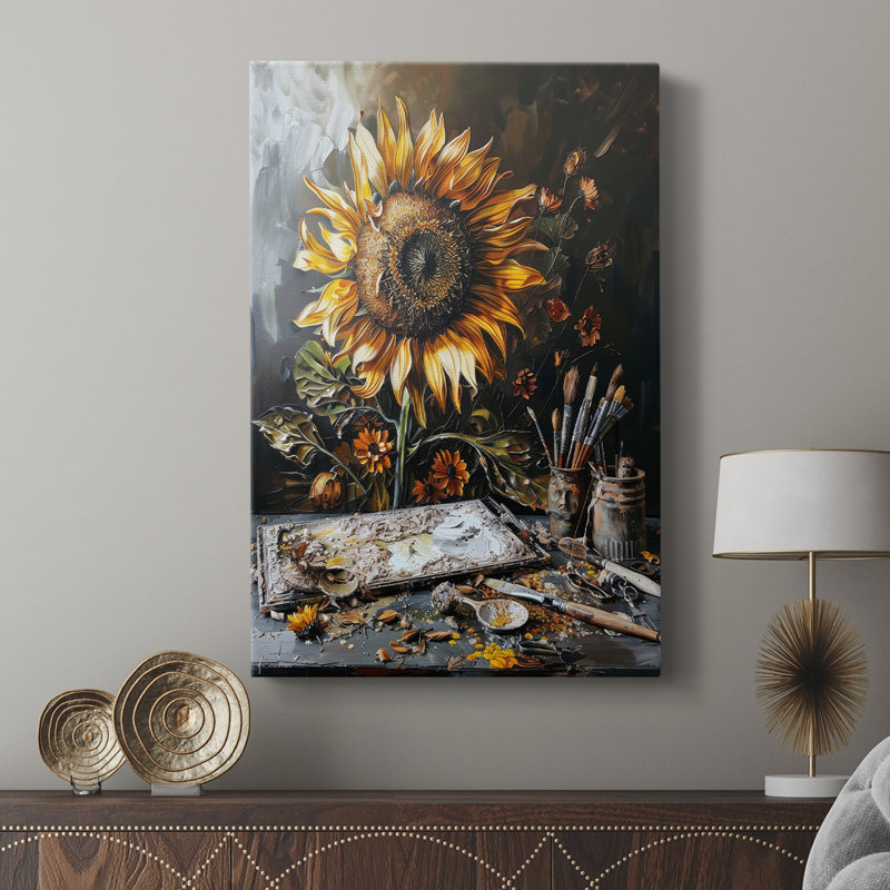 FLORAL Series DII - Gallery Cavas