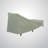 Basics Outdoor Patio Chaise Lounge Cover