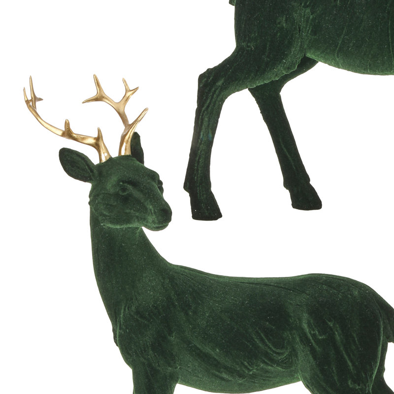 Cerf en résine 10 à 10 po