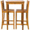 Outdoor 3 - Piece Teak Bistro Set