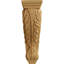 Grand corbeau en bois d'acanthe, l 8 1/2 po x P 6 1/2 po x H 14 po (paquet de 2)-73318159-73644889
