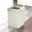 Elevate Stainless Steel 3-Gallon Wastebasket with Open Removable Lid |Square 11 Litre Wastebasket-95176787