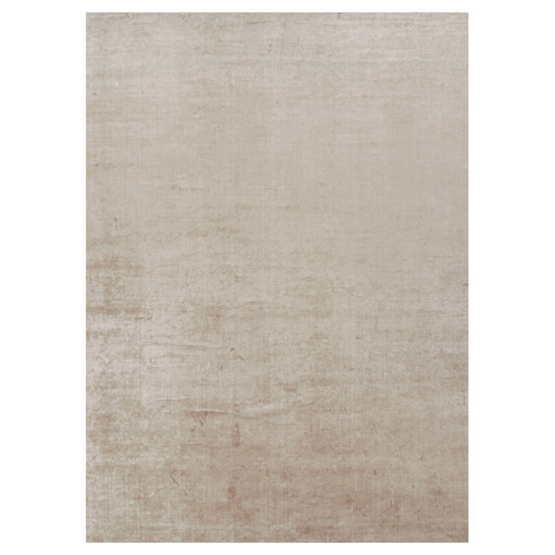 Rug & Kilim’S Oversized Contemporary Textural Solid Rug In Beige Tones