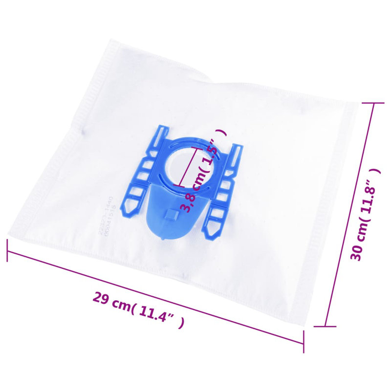 Symple Stuff Vacuum Cleaner Bags For Bosch/Siemens DEFGH 20 Pcs