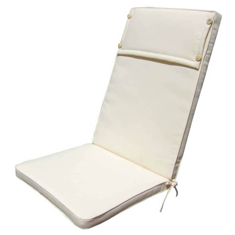 Seat/Back Cushion, White