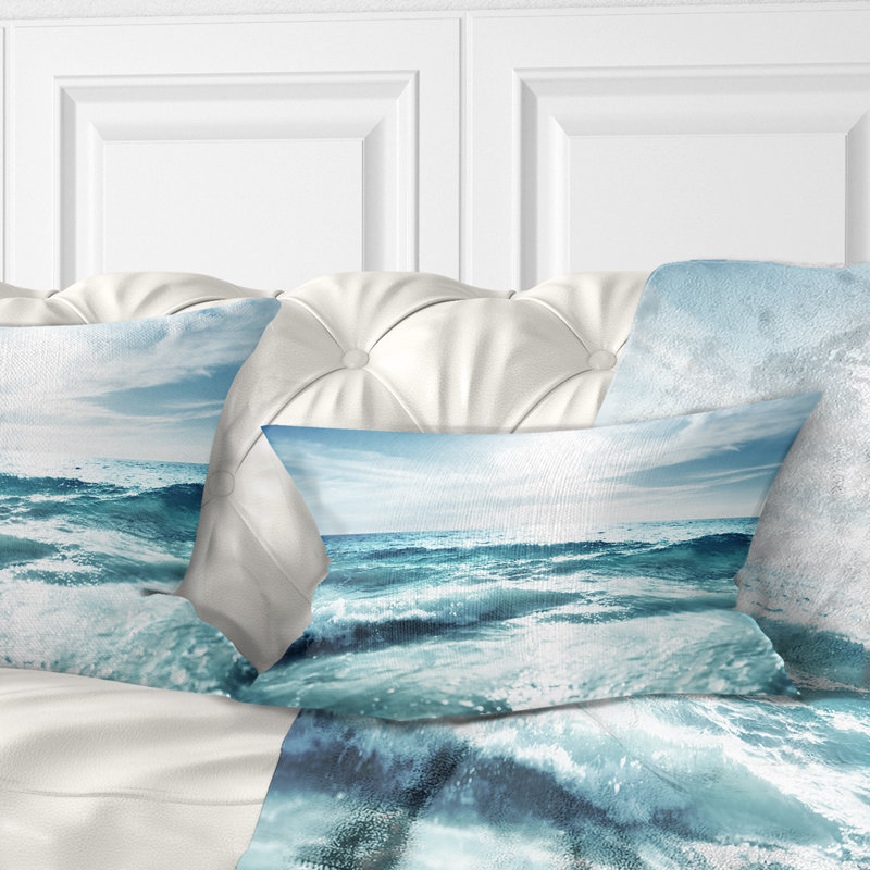 Coussin Seychelles Beach at Sunset Seascape