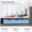 Matelas hybride en mousse à mémoire de forme 14 po dans une boîte, sensation moyenne, certifié Oeko-tex®-1859143405-1859143378
