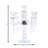 14'' H Crystal Tabletop Candelabra