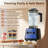 Professional 3.0-HP Kitchen Blender: Powerful 25000 RPM Countertop Blender with 68 oz BPA-Free Container, Variable Speed & Pulse for Smoothies, Shakes, Ice Crushing & More!