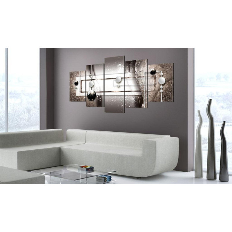 Passion brune 5 pièces, H 40 po x l 80 po x P 0,7 po