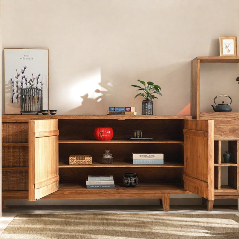 Buffet en bois massif Simple Modern
