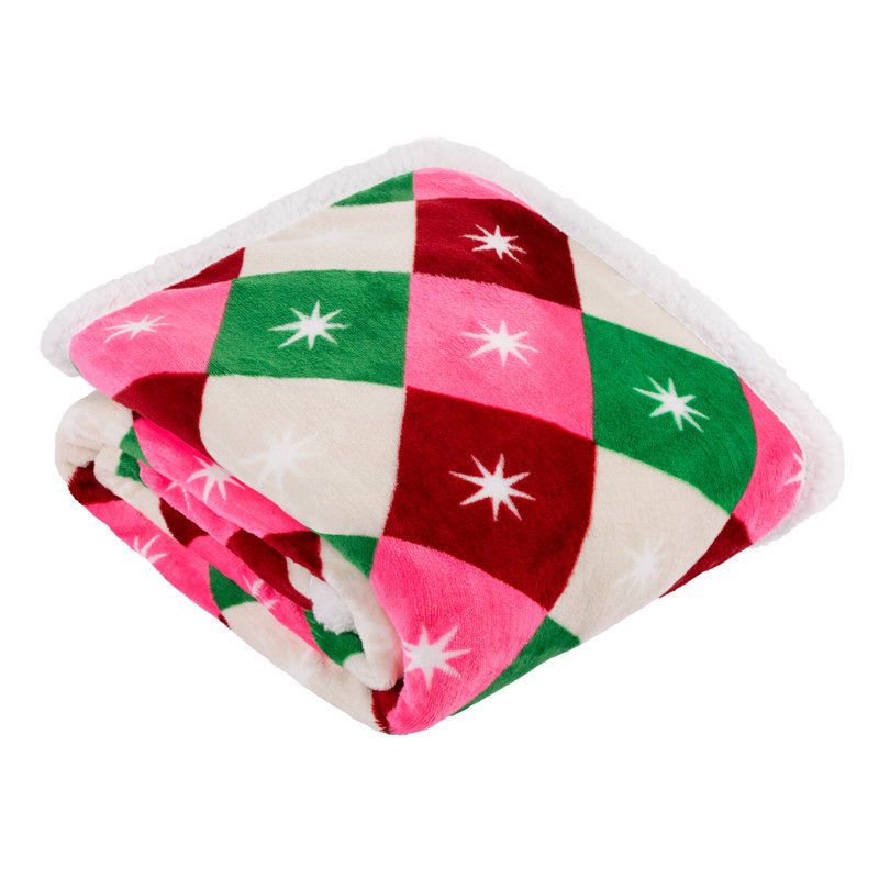 Star Sherpa Furn Throw